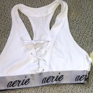 White aerie Bra